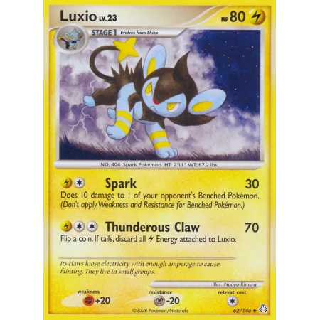 Luxio (Reverse Holo)