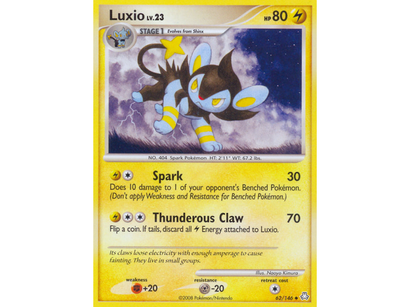 Luxio (Reverse Holo)