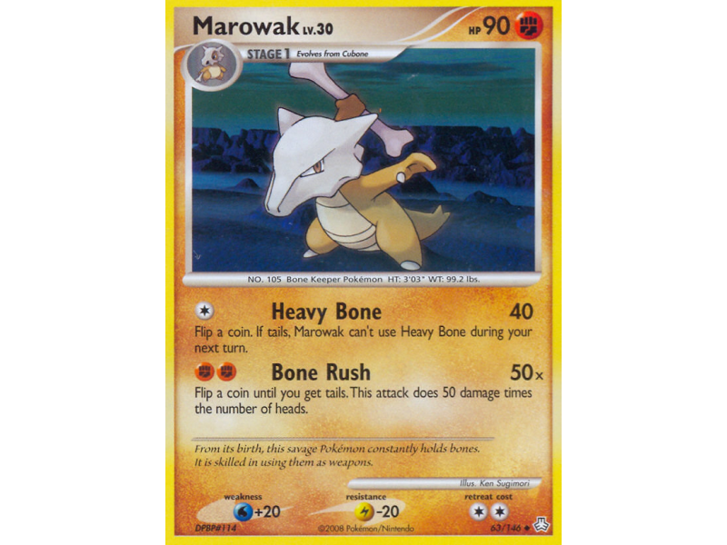 Marowak (Reverse Holo)