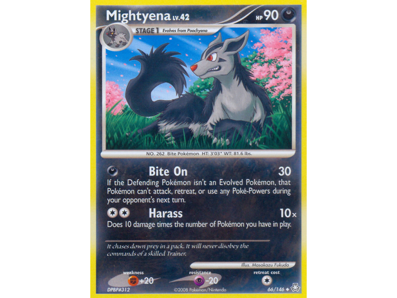 Mightyena (Reverse Holo)