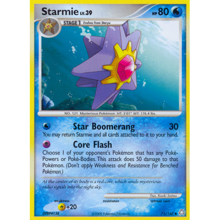 Starmie (Reverse Holo)