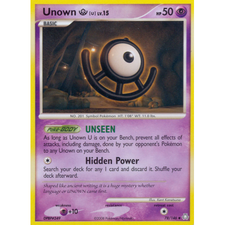 Unown [U] (Reverse Holo)