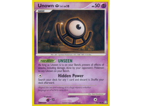 Unown [U] (Reverse Holo)
