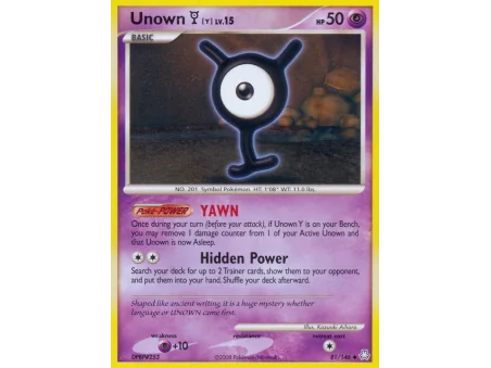 Unown [Y]