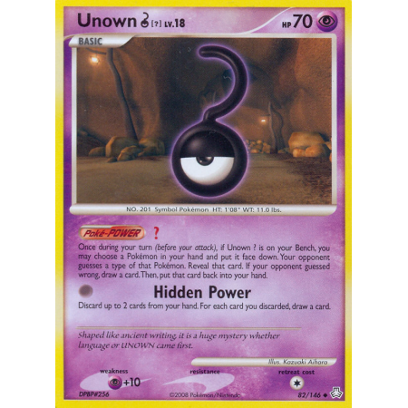 Unown [?] (Reverse Holo)