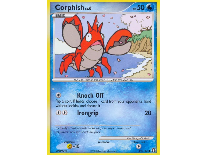 Corphish (Reverse Holo)