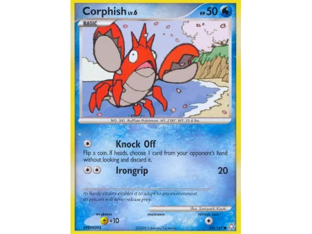 Corphish (Reverse Holo)