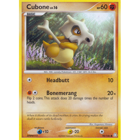 Cubone (Reverse Holo)