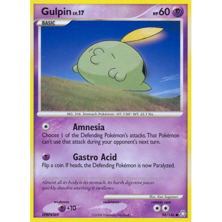 Gulpin (Reverse Holo)