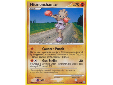 Hitmonchan (Reverse Holo)