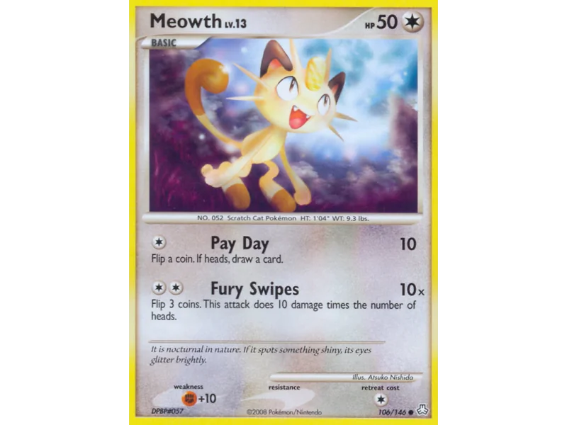 Meowth (Reverse Holo)