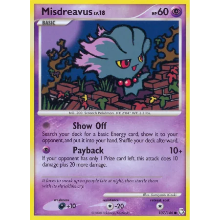 Misdreavus (Reverse Holo)