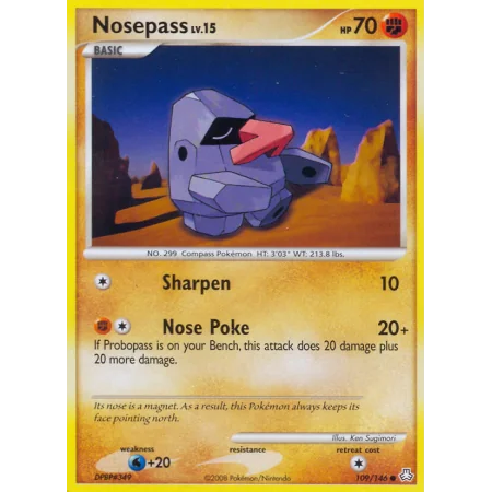 Nosepass (Reverse Holo)