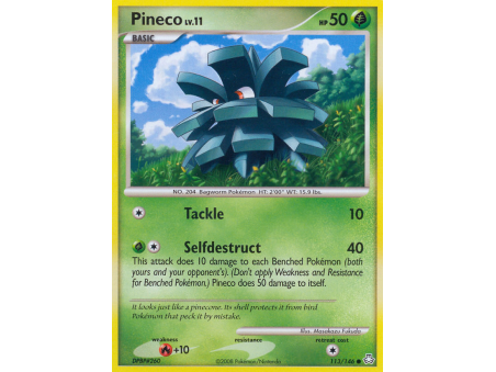 Pineco (Reverse Holo)