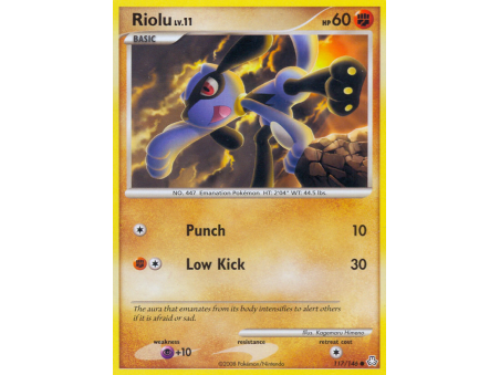 Riolu (Reverse Holo)