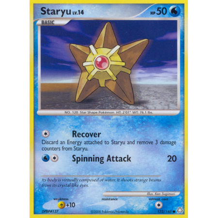 Staryu (Reverse Holo)