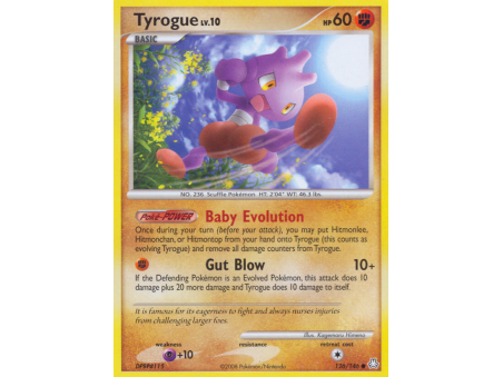 Tyrogue (Reverse Holo)
