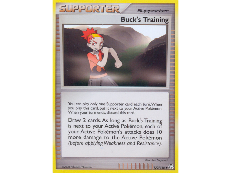 Buck's Training (Reverse Holo)