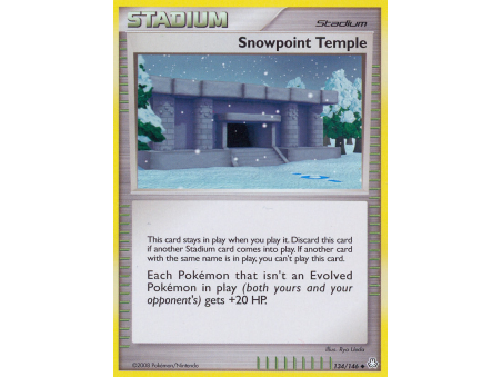 Snowpoint Temple (Reverse Holo)