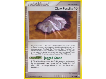 Claw Fossil (Reverse Holo)