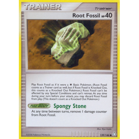 Root Fossil (Reverse Holo)