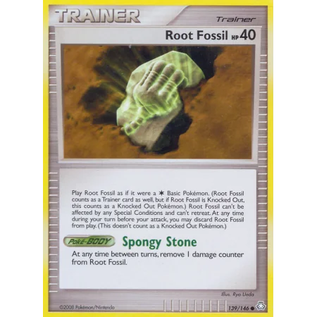 Root Fossil (Reverse Holo)