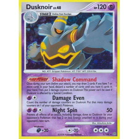Dusknoir (Reverse Holo)