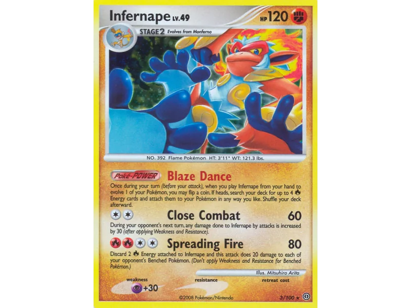 Infernape (Reverse Holo)