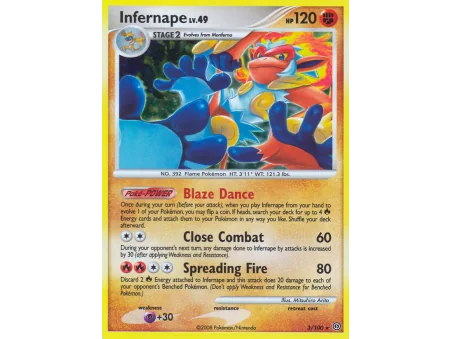 Infernape (Reverse Holo)