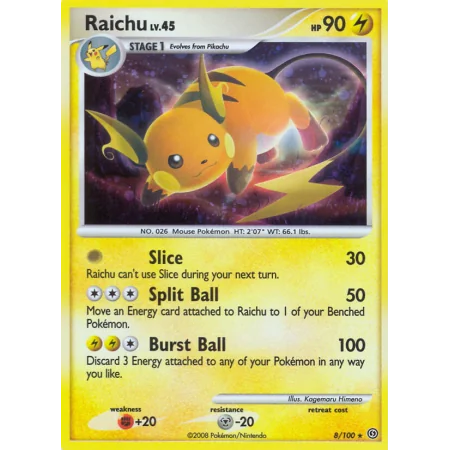Raichu (Reverse Holo)