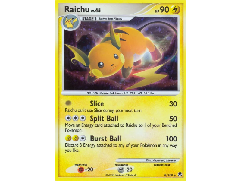 Raichu (Reverse Holo)