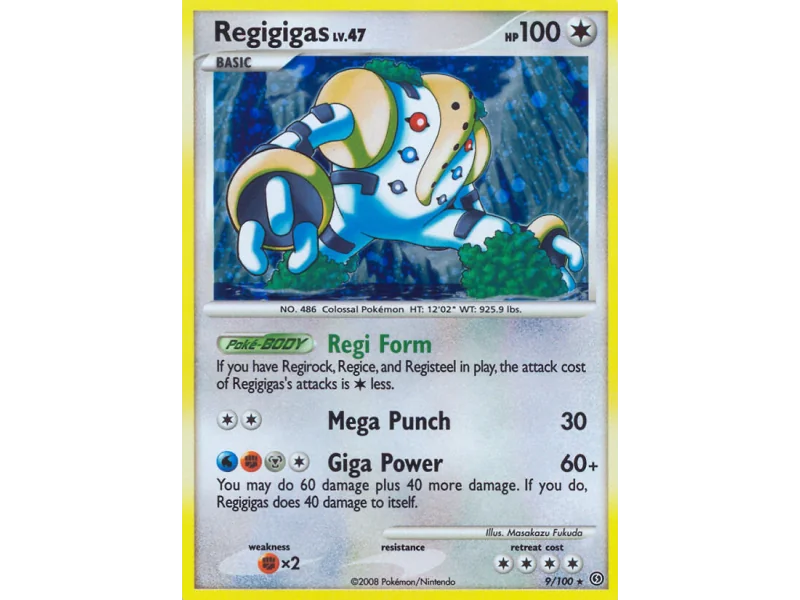 Regigigas (Reverse Holo)