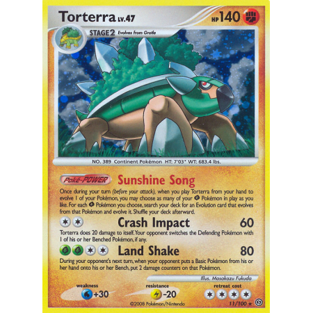 Torterra (Reverse Holo)