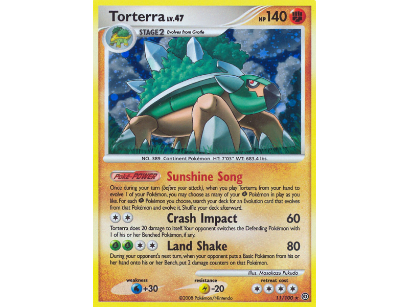 Torterra (Reverse Holo)