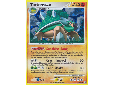 Torterra (Reverse Holo)
