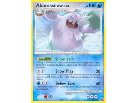 Abomasnow (Reverse Holo)