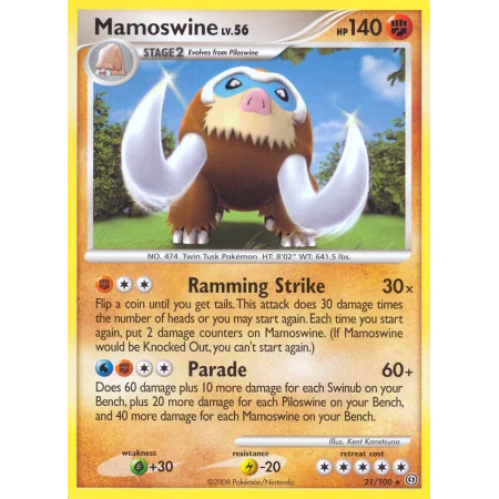Mamoswine (Reverse Holo)