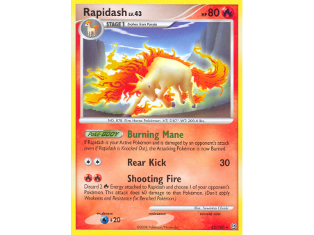 Rapidash (Reverse Holo)