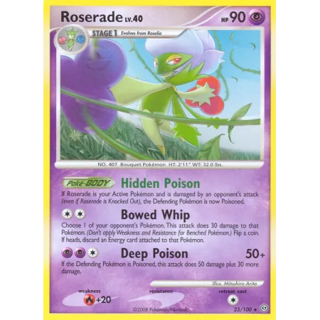 Roserade (Reverse Holo)
