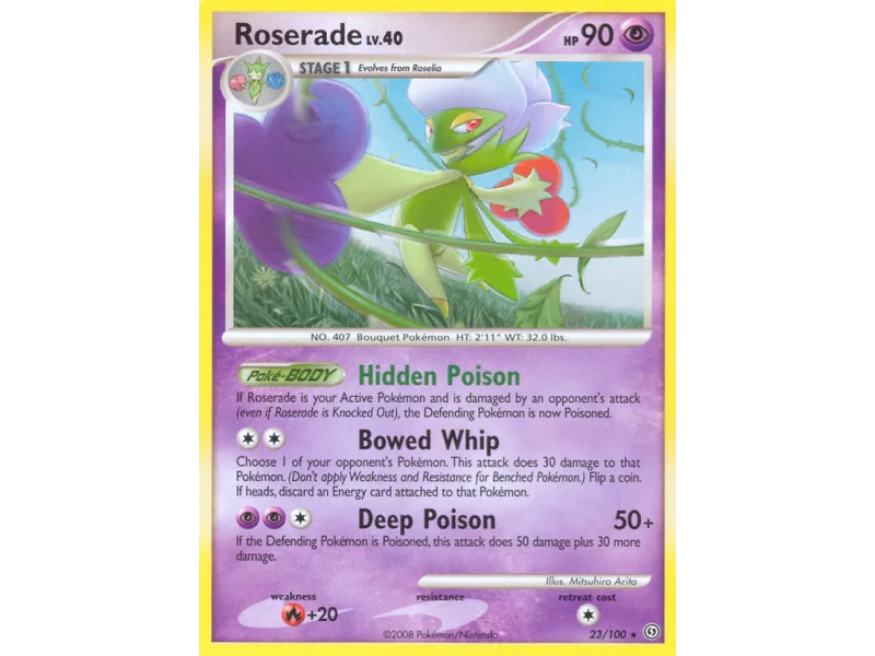 Roserade (Reverse Holo)