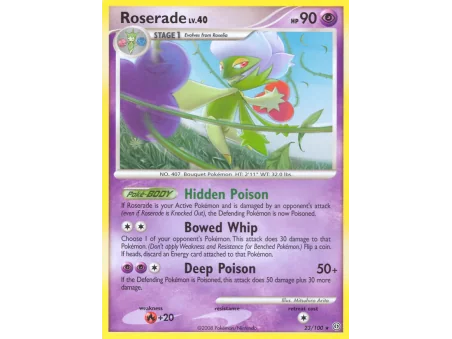 Roserade (Reverse Holo)