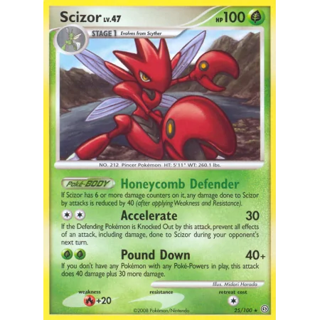 Scizor (Reverse Holo)