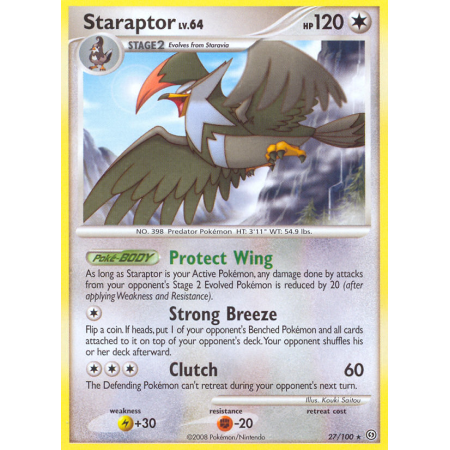 Staraptor (Reverse Holo)