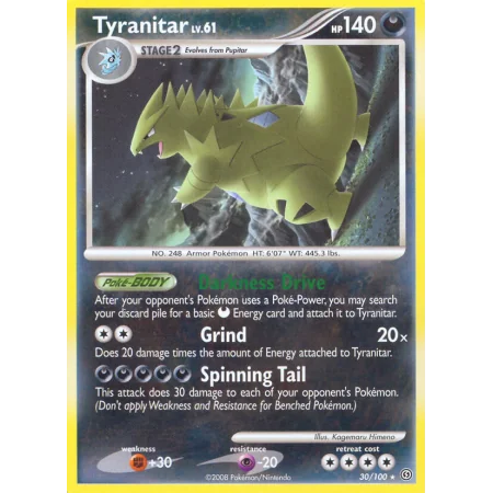Tyranitar (Reverse Holo)