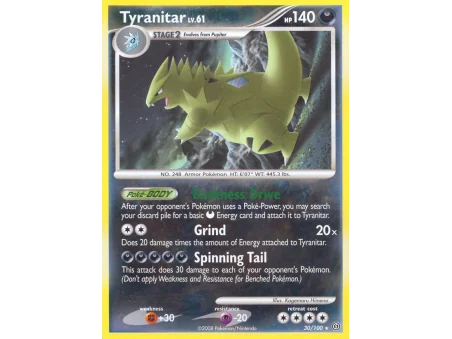 Tyranitar (Reverse Holo)