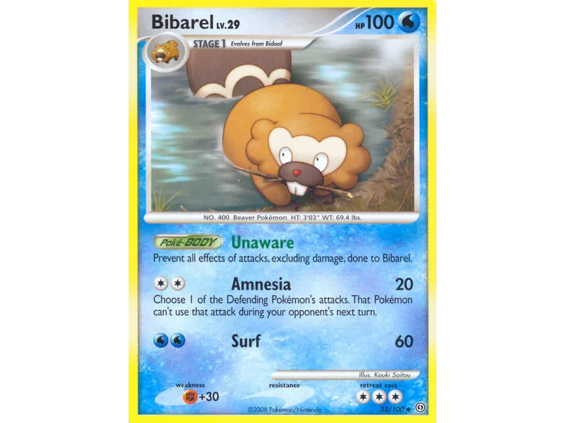 Bibarel (Reverse Holo)