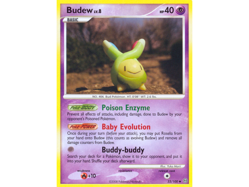 Budew (Reverse Holo)