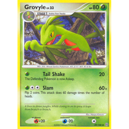 Grovyle (Reverse Holo)
