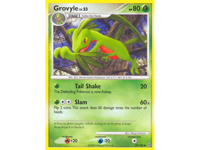 Grovyle (Reverse Holo)