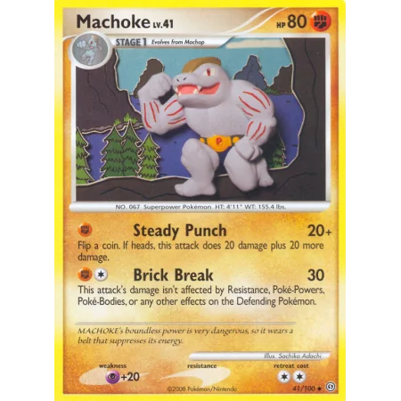 Machoke (Reverse Holo)